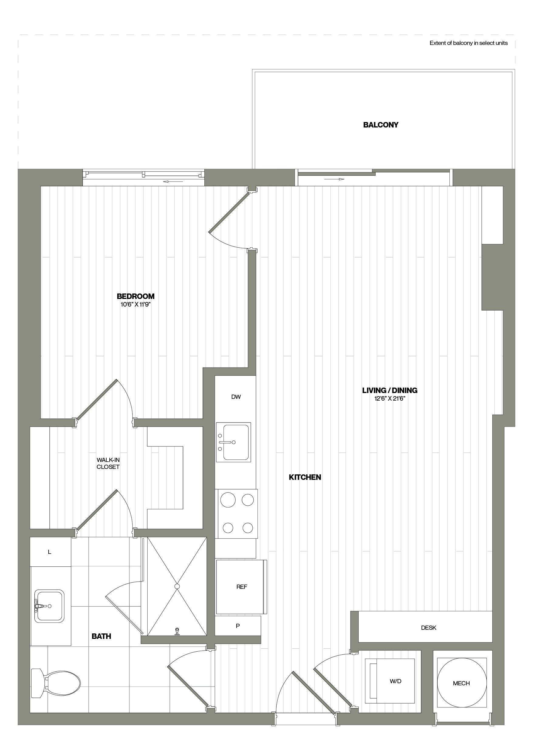 Floor Plan Image of Apartment Apt 0909